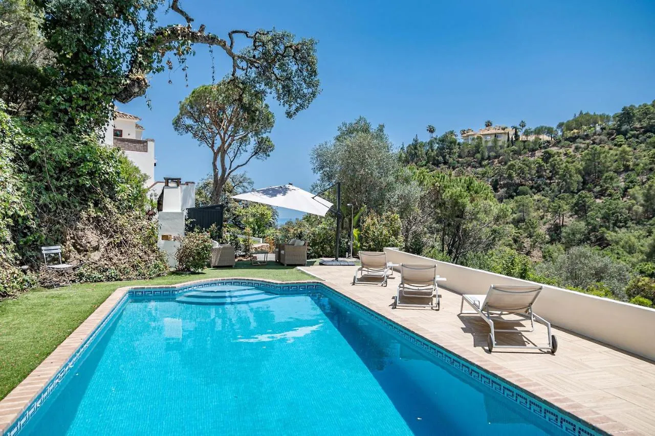 Exclusive 6 Bedroom Modern Chic Villa With A Private Pool And Amazing Ocean View Benahavis