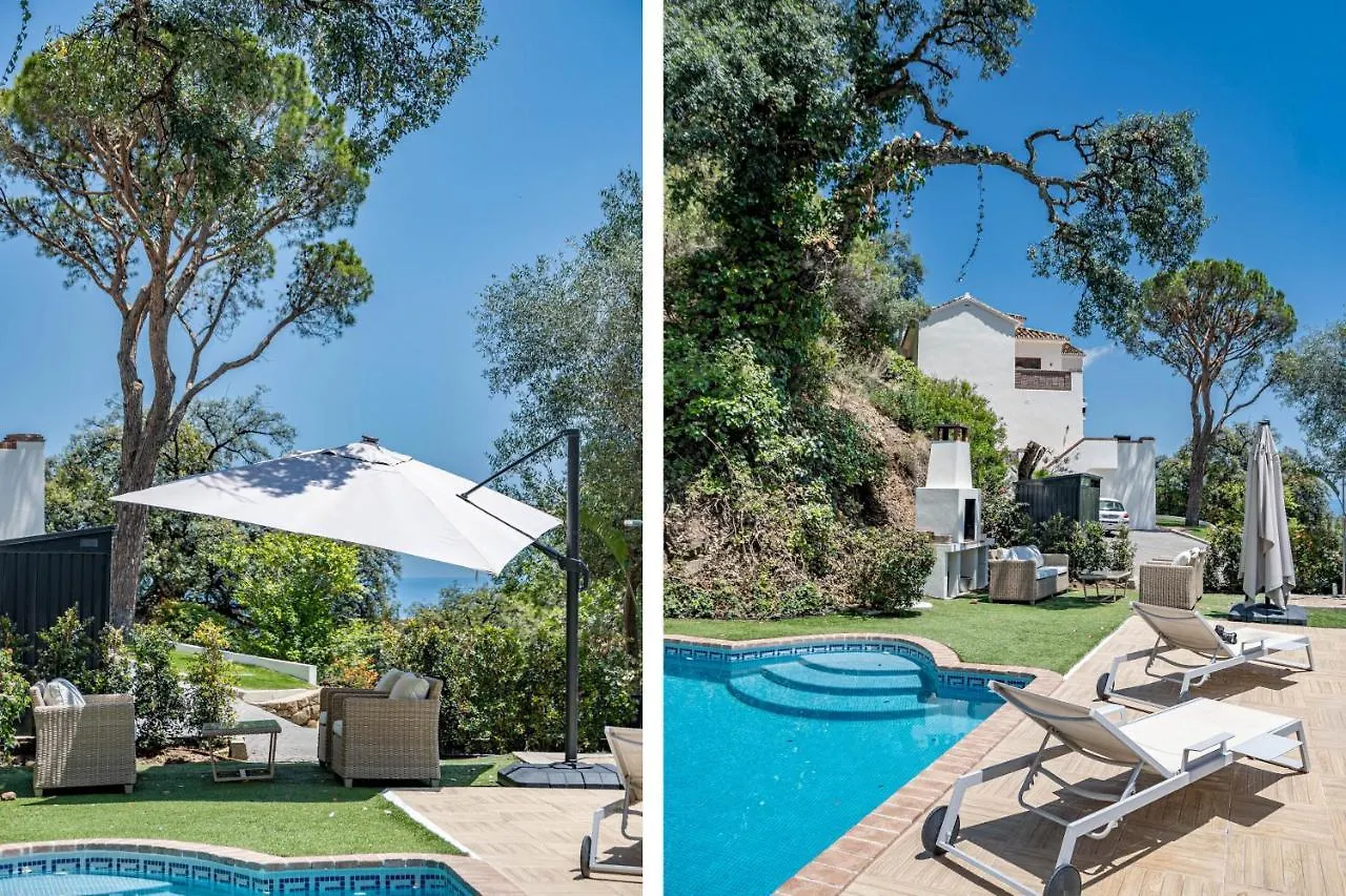 Exclusive 6 Bedroom Modern Chic Villa With A Private Pool And Amazing Ocean View Benahavis